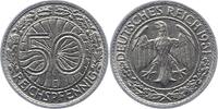 Weimarer Republik 50 Reichspfennig -