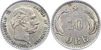 Dänemark 10 Öre 1 Christian IX. 1863-1906. -