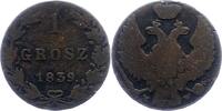 Polen 1 Grosz Nikolaus I. von Russland 1825-1855. -