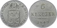 Haus Habsburg 6 Kreuzer Franz Joseph I. 1848-1916. -