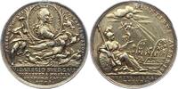 Haus Habsburg Silbermedaille Leopold I. 1657-1705. -