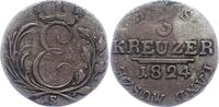 Sachsen-Coburg-Saalfeld 3 Kreuzer Ernst 1806-1826. -