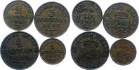 Brandenburg-Preußen 4 Pfennig Wilhelm I. 1861-1888. -