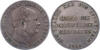 Brandenburg-Preußen Ausbeutetaler Friedrich Wilhelm IV. 1840-1861. -