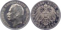 Baden 5 Mark Friedrich II. 1907-1918. -