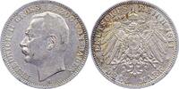 Baden 3 Mark Friedrich II. 1907-1918. -