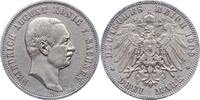 Sachsen 3 Mark Friedrich August III. 1904-1918. -