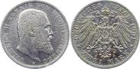 Württemberg 2 Mark Wilhelm II. 1891-1918. -
