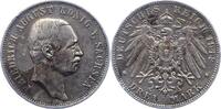 Sachsen 3 Mark Friedrich August III. 1904-1918. -