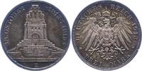 Sachsen 3 Mark Friedrich August III. 1904-1918. -