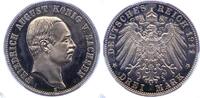 Sachsen 3 Mark Friedrich August III. 1904-1918. -