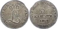 Hessen-Darmstadt 5 Kreuzer Ludwig I. 1806-1830. -