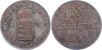 Haus Habsburg 6 Kreuzer Franz Joseph I. 1848-1916. -
