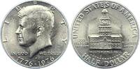 Vereinigte Staaten von Amerika 1/2 Dollar Silber Neu England. -