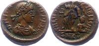 AE 13 Centenionalis 379 - 395 n. Chr. Kaiserzeit Theodosius I. 379 - 395. Sehr schön