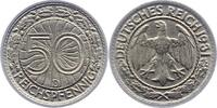 Weimarer Republik 50 Reichspfennig -