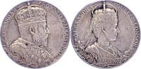 Großbritannien Silbermedaille Edward VII. 1901-1910. -