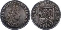 Brandenburg-Preußen 1/3 Taler Friedrich III. 1688-1701. -