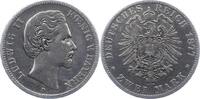 Bayern 2 Mark Ludwig II. 1864-1886. -