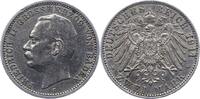Baden 2 Mark Friedrich II. 1907-1918. -