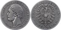 Mecklenburg-Strelitz 2 Mark Friedrich Wilhelm 1860-1904. -