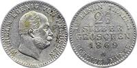 Brandenburg-Preußen 2 1/2 Silbergroschen Wilhelm I. 1861-1888. -