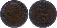 Großbritannien Farthing Victoria 1837-1901. -