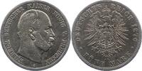 Preußen 5 Mark Wilhelm I. 1861-1888. -