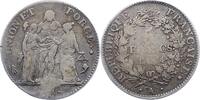 Frankreich 5 Francs AN 4 Erste Republik. -