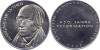 Reformation Silbermedaille 450-Jahrfeier der Reformation 1967. -
