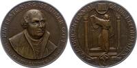 Reformation Bronzegussmedaille 400-Jahrfeier der Reformation 1917. -