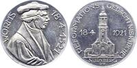 Reformation Aluminiummedaille 400. Jahrestag des Reichstages zu Worms 1921. -