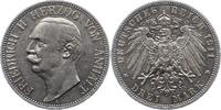 Anhalt 3 Mark Friedrich II. 1904-1918. -