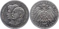 Anhalt 3 Mark Friedrich II. 1904-1918. -