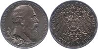 Baden 2 Mark Friedrich I. 1856-1907. -