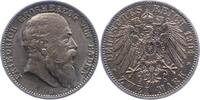 Baden 2 Mark Friedrich I. 1856-1907. -