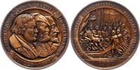 Reformation Bronzemedaille 400-Jahrfeier der Übergabe der Augsburger Konfession. -