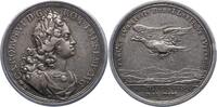 Haus Habsburg Silbermedaille Karl VI. 1711-1740. -