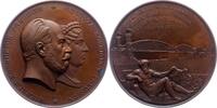 Brandenburg-Preußen Bronzemedaille Wilhelm I. 1861-1888. -