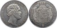 Sachsen-Albertinische Linie Doppeltaler Friedrich August II. 1836-1854. -