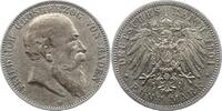 Baden 5 Mark Friedrich I. 1856-1907. -