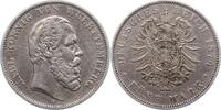 Württemberg 5 Mark Karl 1864-1891. -