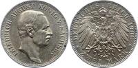 Sachsen 2 Mark Friedrich August III. 1904-1918. -