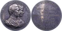 Brandenburg-Preußen Silbermedaille Wilhelm II. 1888-1918. -