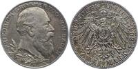 Baden 2 Mark Friedrich I. 1856-1907. -