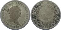Polen 2 Zloty Nikolaus I. von Russland 1825-1855. -