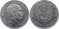Preußen 2 Mark Wilhelm I. 1861-1888. -