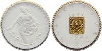 Porzellanmedaillen Quedlinburg. Weiße Porzellanmedaille zu 10 Mark 1 Deutsches Reich -