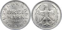 Weimarer Republik 3 Mark -