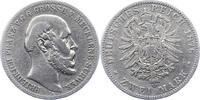 Mecklenburg-Schwerin 2 Mark Friedrich Franz II. 1842-1883. -